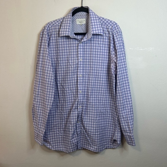 Ted Baker Plaid Button Down - Picture 1 of 6